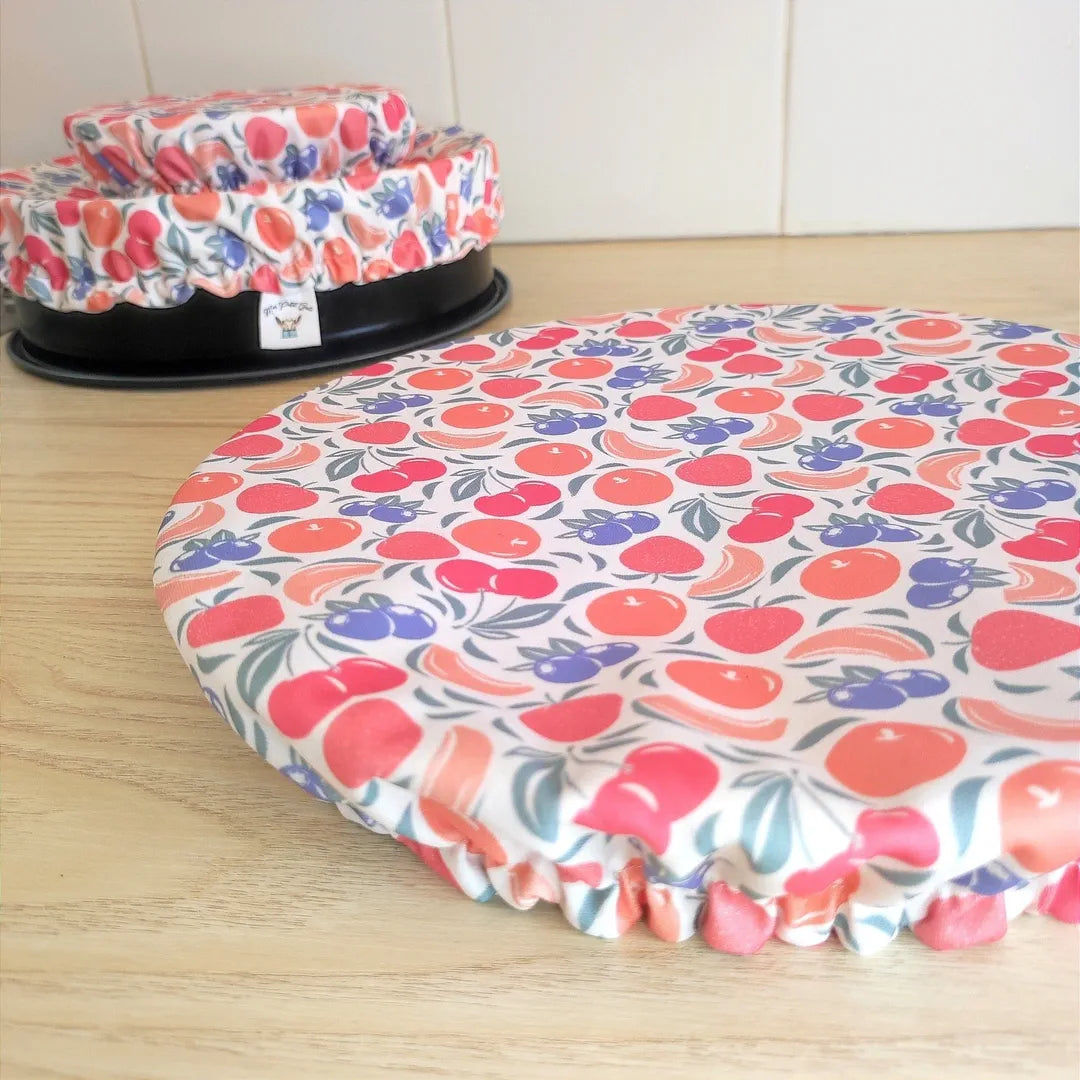 Lot de 4 charlottes rondes - FRUITS
