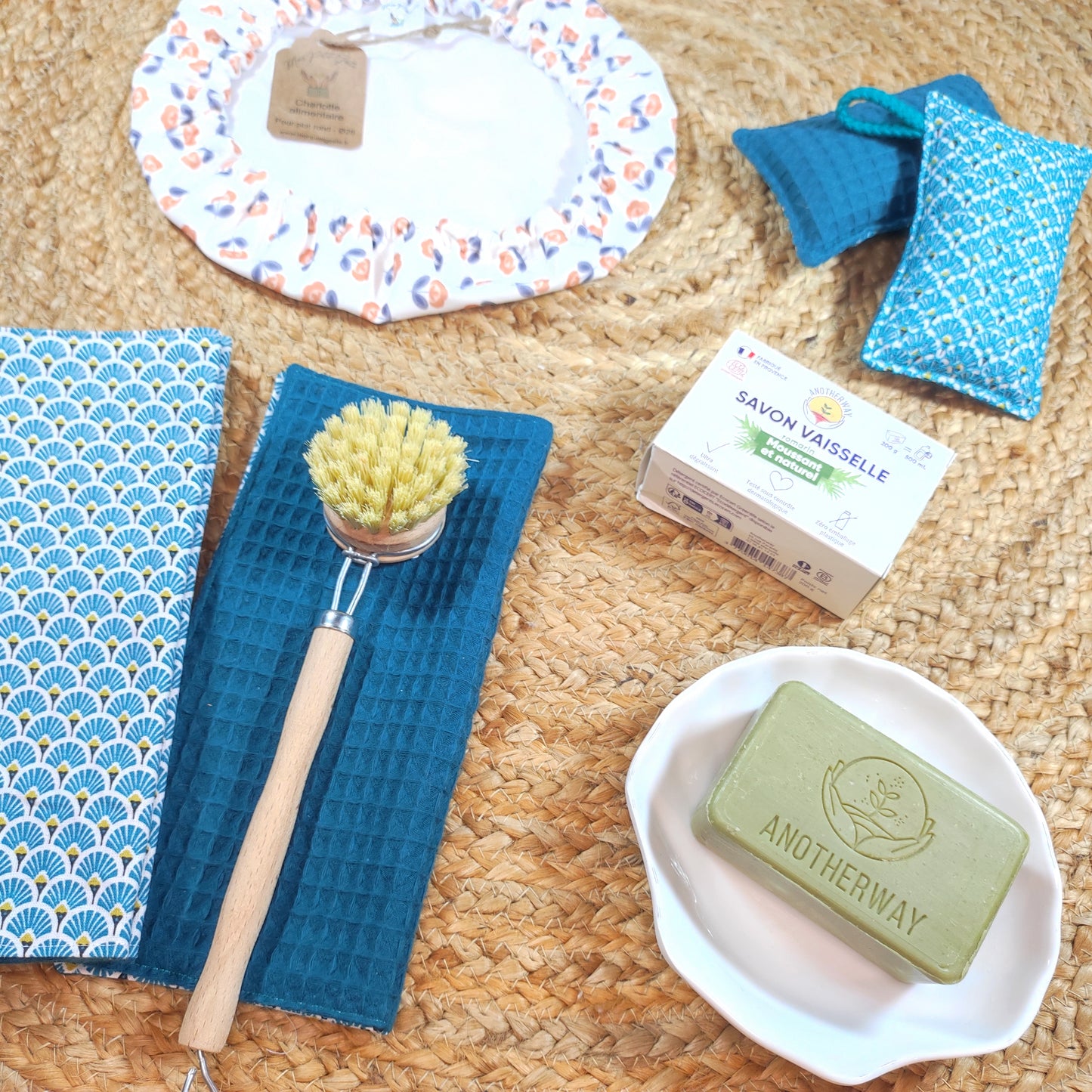 Coffret cuisine Vaisselle & Entretien Zéro Déchet - ÉVENTAILS
