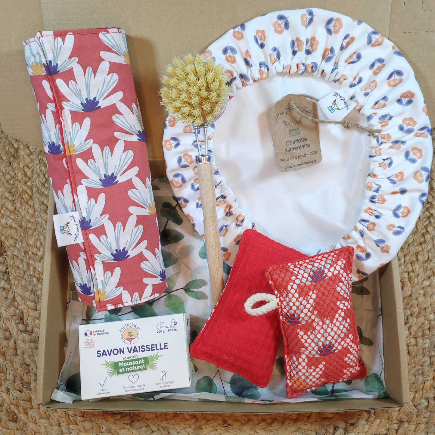 Coffret cuisine Vaisselle & Entretien Zéro Déchet - MYRIEL