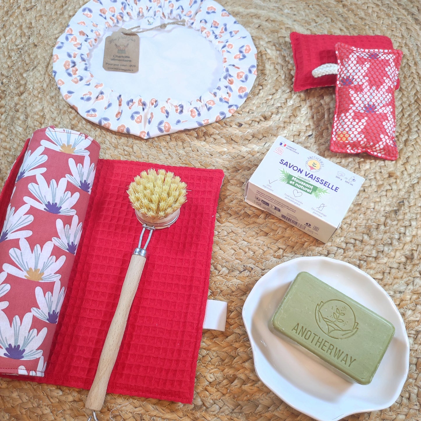 Coffret cuisine Vaisselle & Entretien Zéro Déchet - MYRIEL
