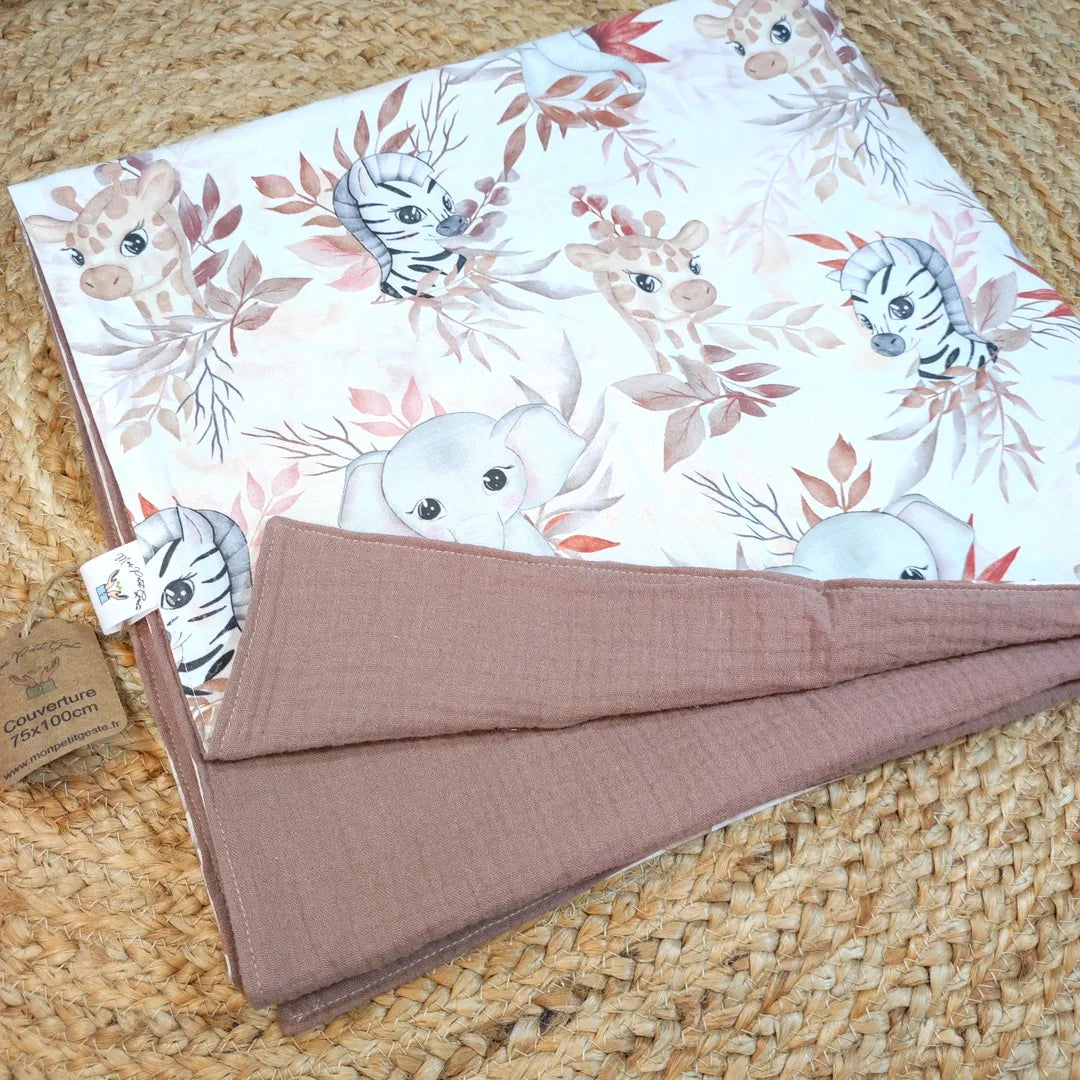 Couverture été SAFARI TERRACOTTA