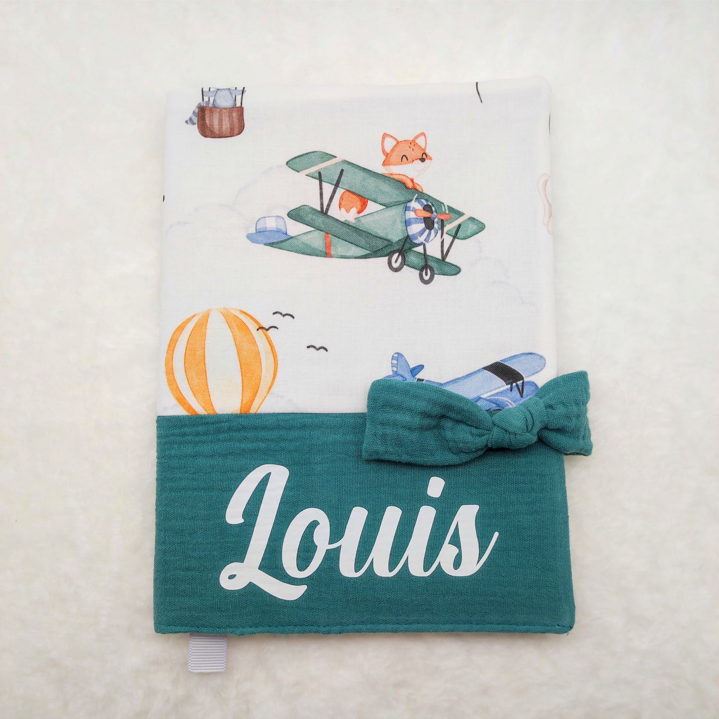 Protège carnet de santé personnalisable ANIMAUX & CO.