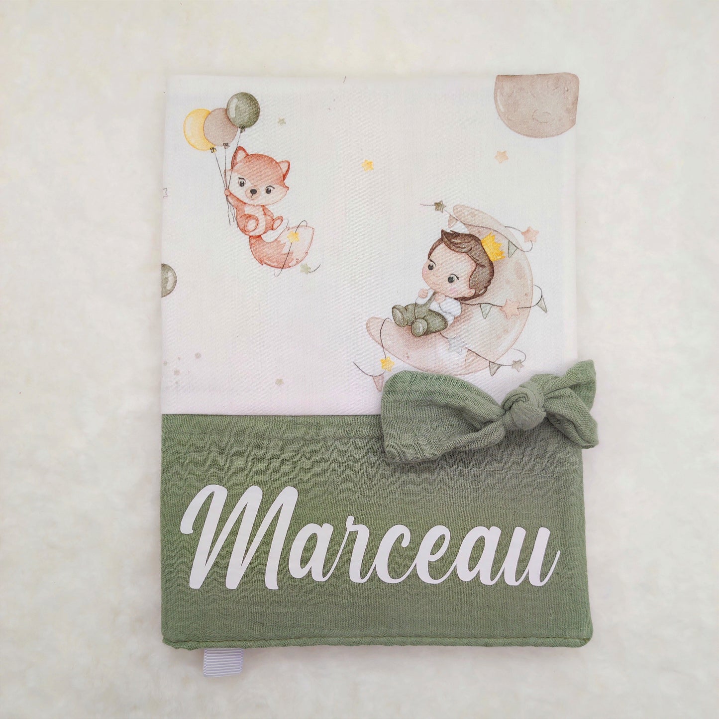 Protège carnet de santé personnalisable P'TIT PRINCE