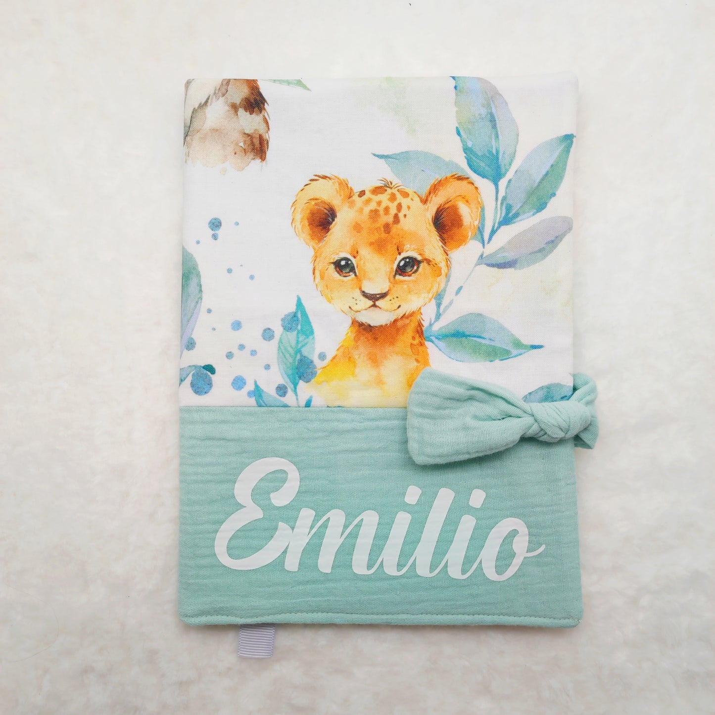 Protège carnet de santé personnalisable JUNGLE
