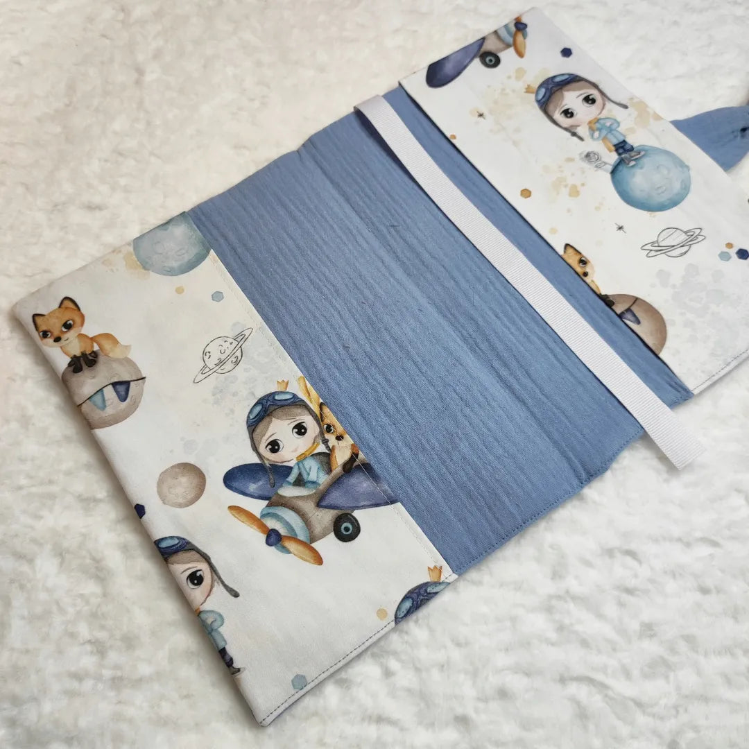 Protège carnet de santé personnalisable AVIATEUR