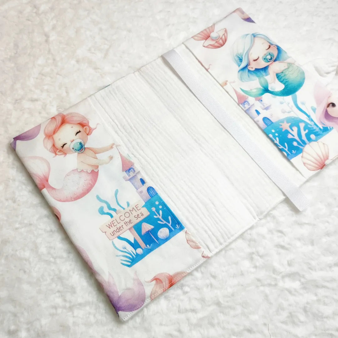 Protège carnet de santé personnalisable BABY SIRÈNE