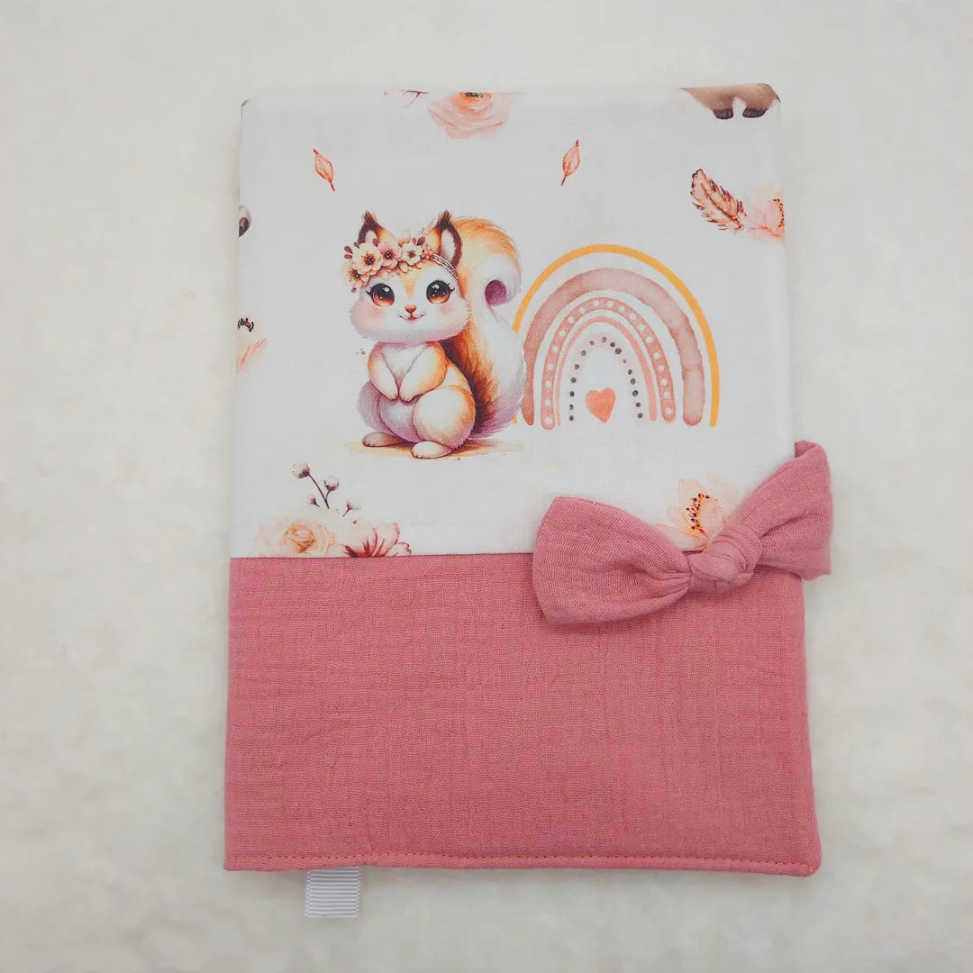 Protège carnet de santé personnalisable ANIMAUX BOHO