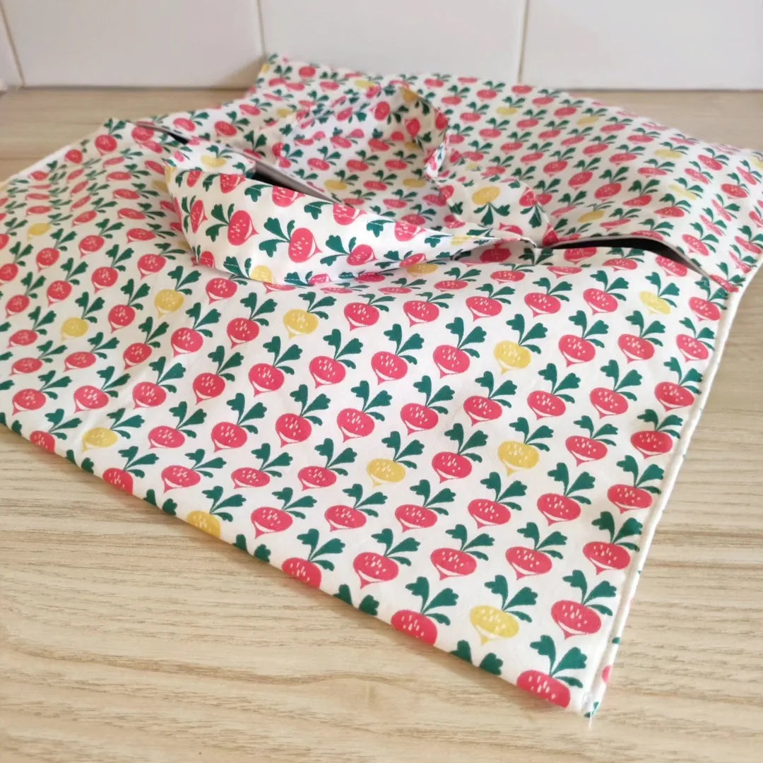 sac à tartes motifs radis