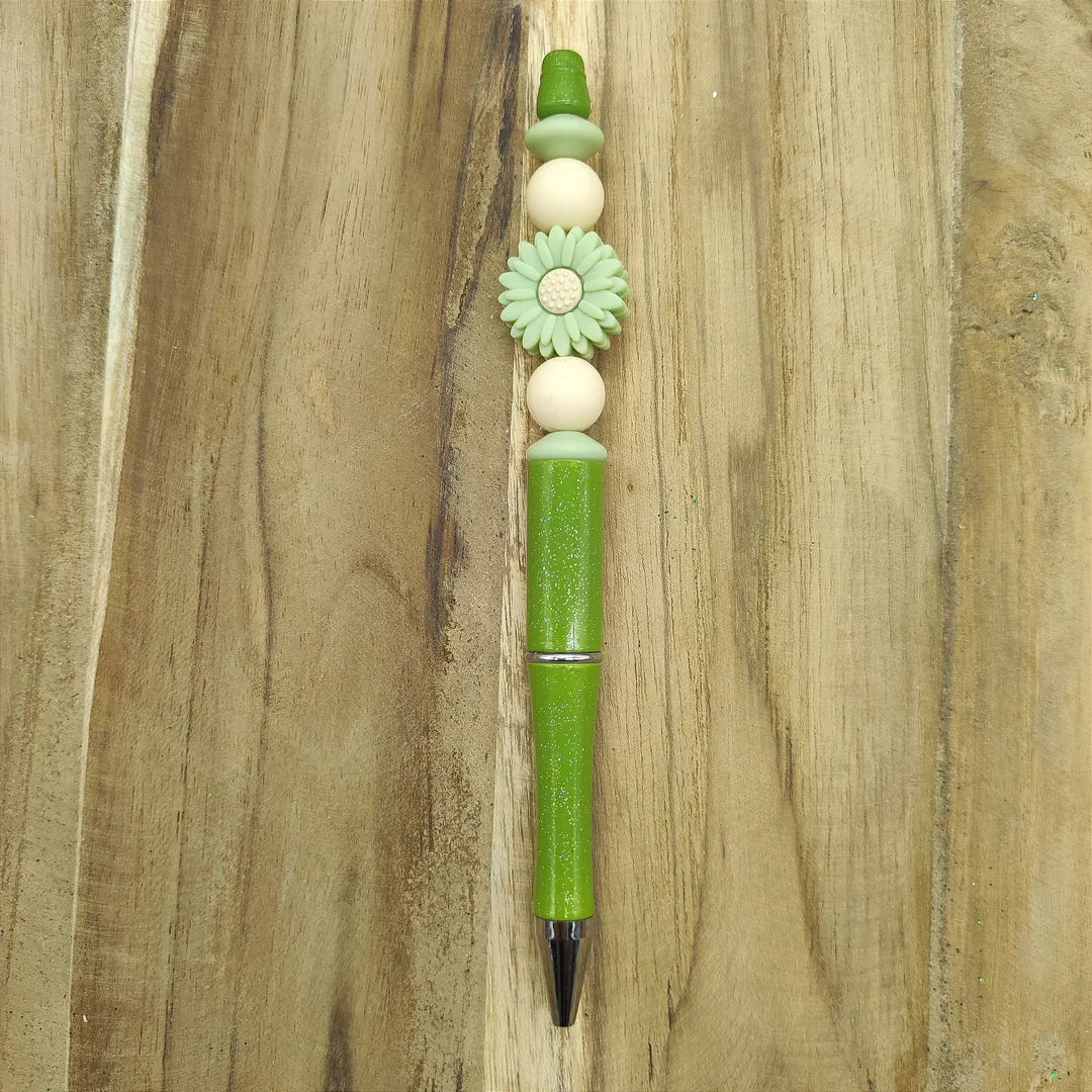stylo vert marguerite
