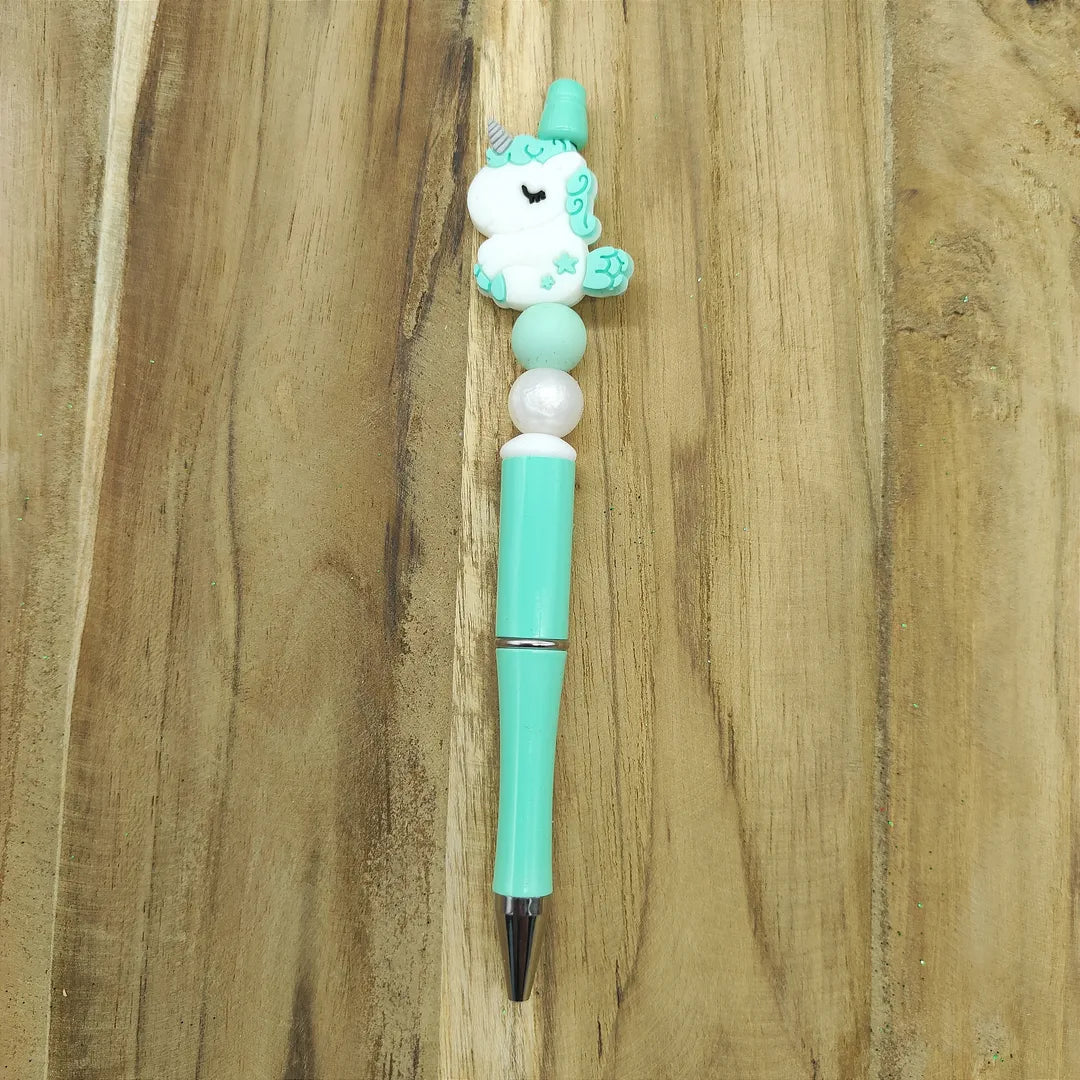 stylo vert licorne
