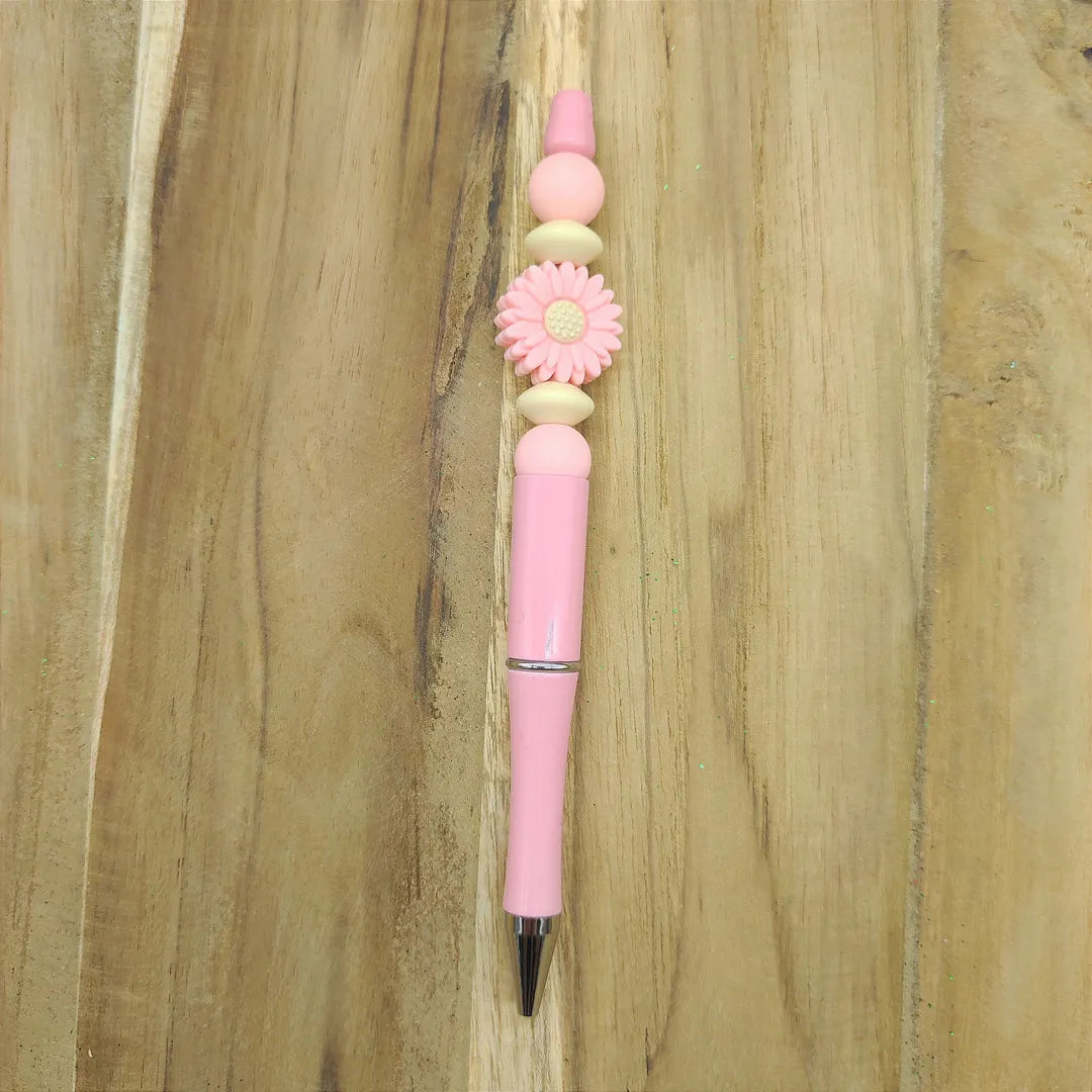 stylo rose marguerite