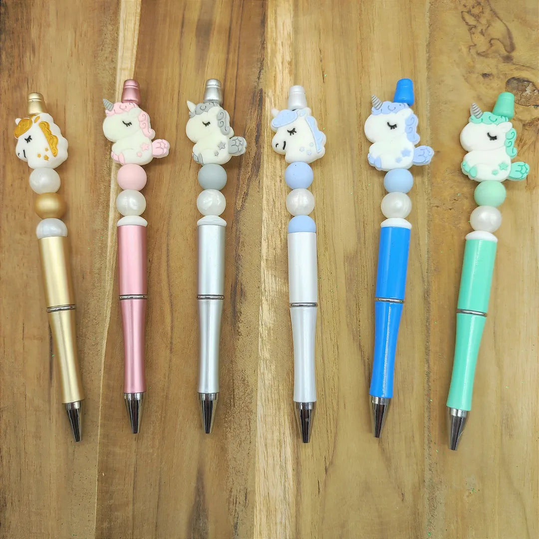 stylos licorne de différent coloris mon petit geste