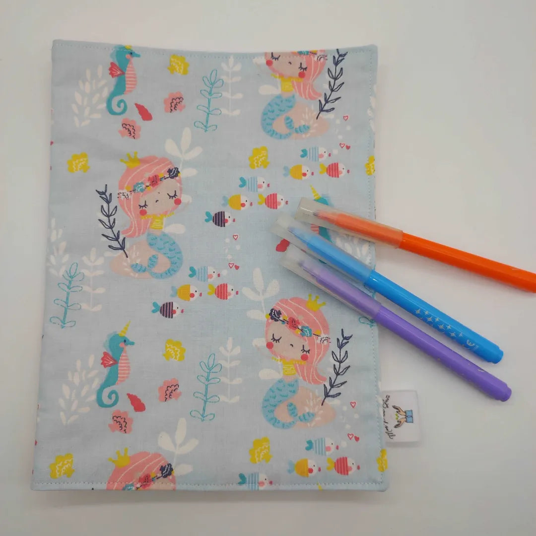 livre de coloriage lavable sirène mon petit geste