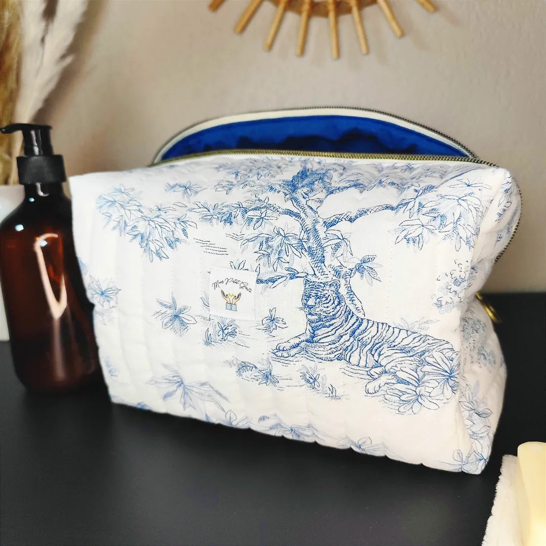 Trousse de toilette matelassée - JUNGLE