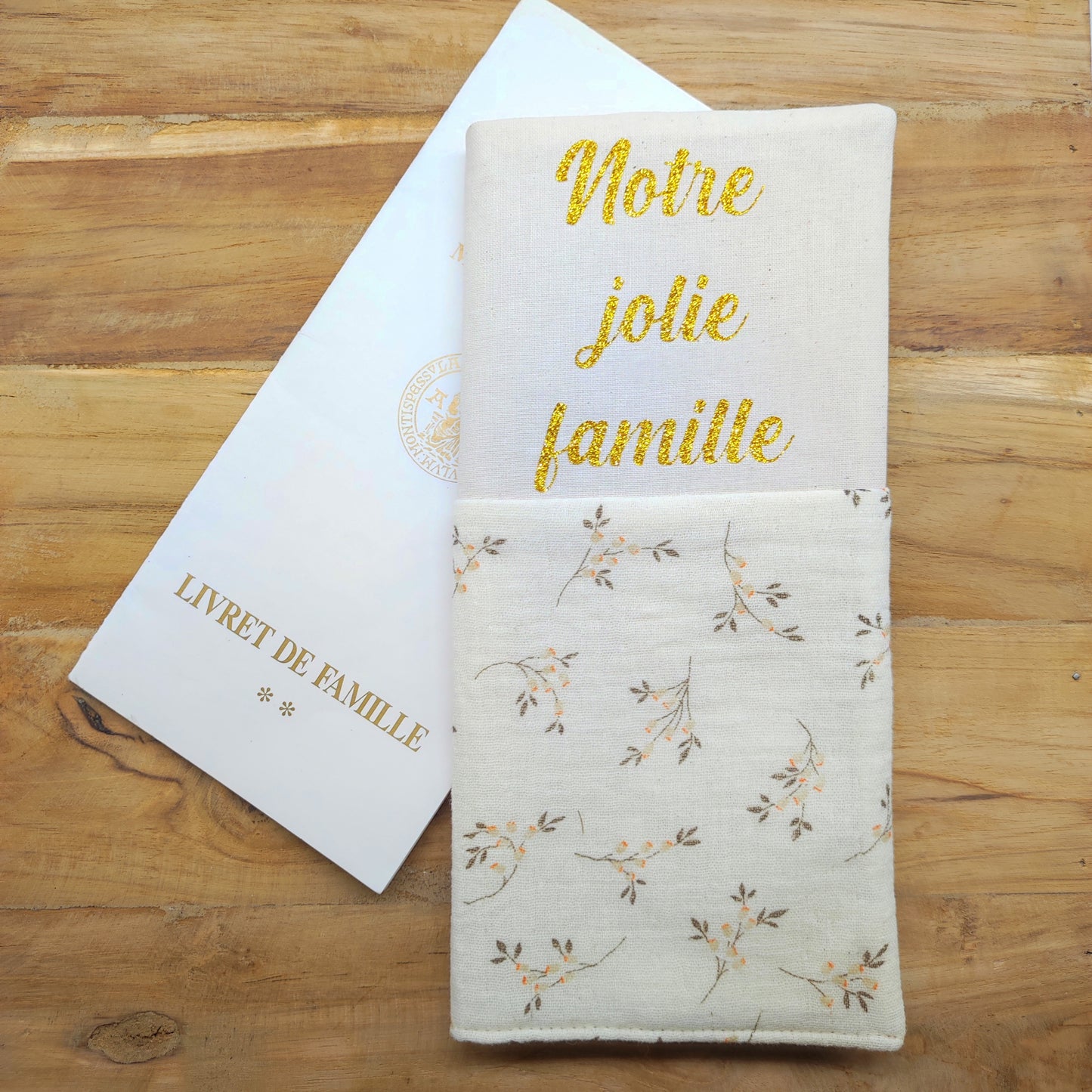 Protège livret de famille personnalisable - PRINTEMPS