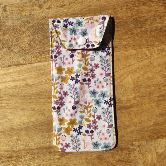 étui personnalisable motifs fleurs mon petit geste