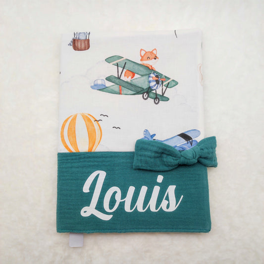 Protège carnet de santé personnalisable ANIMAUX & CO.