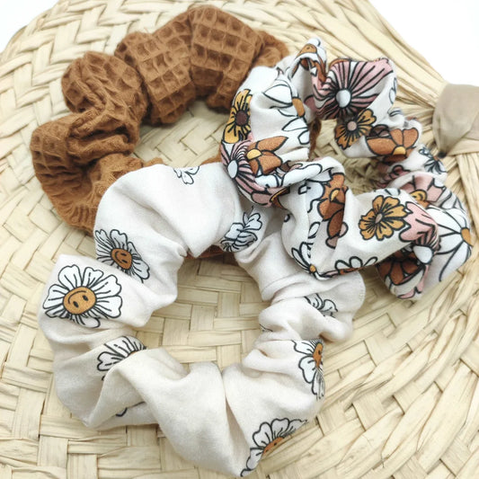 chouchou élastique pour cheveux style rétro
