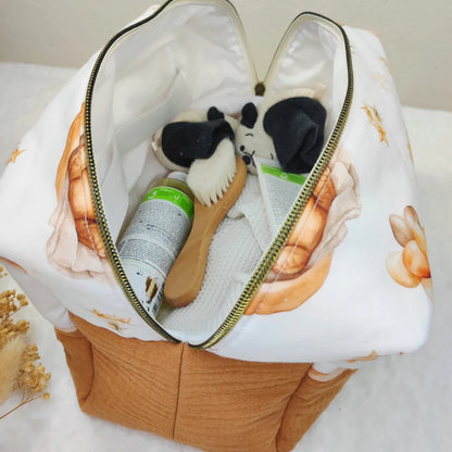 Grande trousse de toilette enfant personnalisable - OURSON